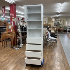 S111 ⭐ アルファタカバ ランドリー収納 スリムタイプ  奥行き30 幅60cm USEDの画像