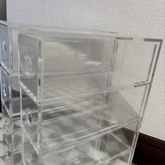 無印良品　アクリルメガネ・小物ケースの画像