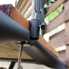 【USED】マイクアームスタンド/角度調整ブームアーム 卓上クランプ付き-②の画像