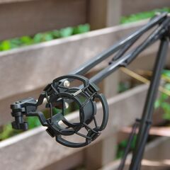 【USED】マイクアームスタンド/角度調整ブームアーム 卓上クランプ付き-②の画像