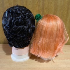 頭部マネキン　ブリーチ　カラー　ワインディング　Cの画像