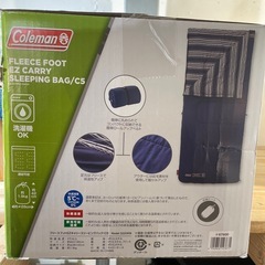【キャンプ】【シュラフ】【コールマン】【管理番号12409】の画像
