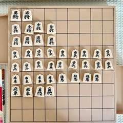 本格将棋　将棋盤駒セットおまけ★将棋本　王将ボードゲーム知育　Hanayamaの画像