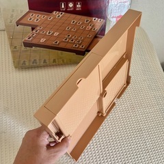 本格将棋　将棋盤駒セットおまけ★将棋本　王将ボードゲーム知育　Hanayamaの画像