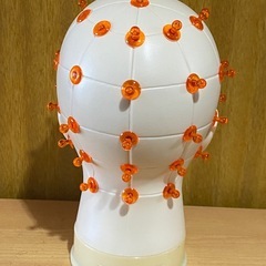 頭部　マネキン　ピン　折れあり。の画像