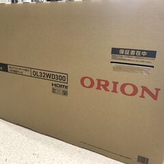☆新品☆ 未使用!!! ORION/ｵﾘｵﾝ 32型 液晶ﾃﾚﾋﾞ ﾊｲﾋﾞｼﾞｮﾝ TV 【ユーズドユーズ名古屋天白店】JM-007の画像