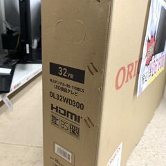 ☆新品☆ 未使用!!! ORION/ｵﾘｵﾝ 32型 液晶ﾃﾚﾋﾞ ﾊｲﾋﾞｼﾞｮﾝ TV 【ユーズドユーズ名古屋天白店】JM-007の画像