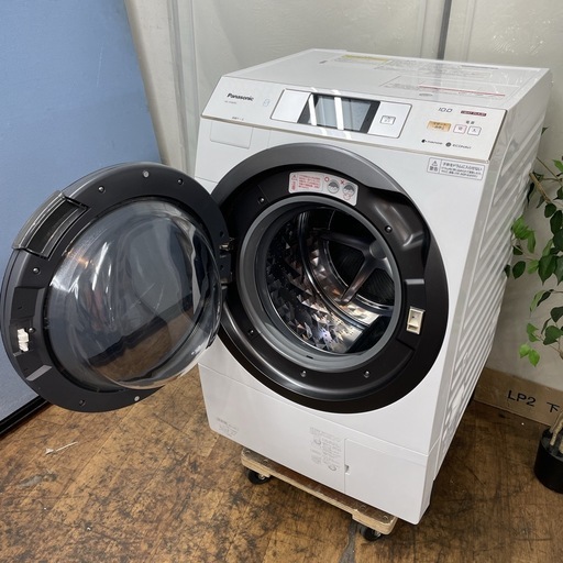 R080 ☀️ ジモティー限定特別価格！ Panasonic ドラム式洗濯乾燥機 (洗濯：10.0㎏ 乾燥：6.0㎏) 15年製 NA