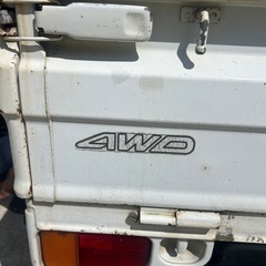 サンバー　軽トラ　4WD切り替えアリ　60,000キロの画像