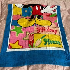 Disney柄　ミッキー マウス　大判バスタオル　160✖️73の画像