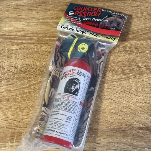 熊撃退スプレー Counter Assault