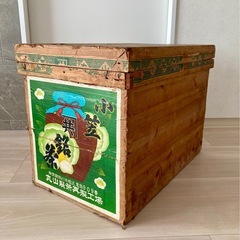 (値下げ！)レトロ御茶箱その1の画像