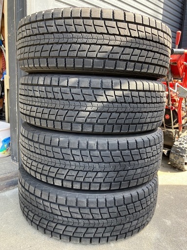 ☆お話し中☆中古スタッドレス　DUNLOP WINTER MAXX SJ8 225/60R18 2018年製　4本