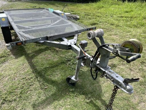 トレーラ　ジェットスキーだけではなくバイク、荷物も載せられます