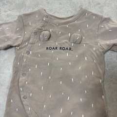 ベビー80cm秋冬ロンパースの画像