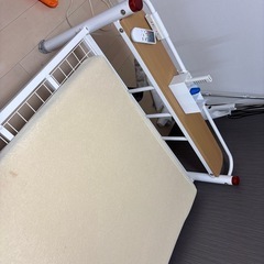 マットレス付きベッド ベッド ワイヤーベッド の画像