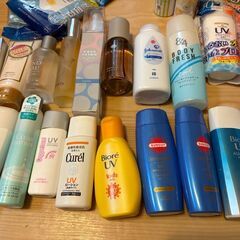【　⭐受け渡し中⭐　】日焼け止め　化粧品　ヘアクリーム　フェイスクリーム　フレグランス　香水の画像