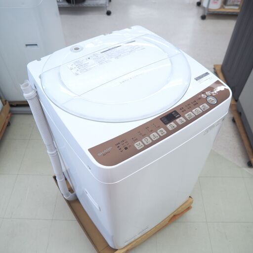 洗濯機　7㎏　シャープ　ES-T712　リユース品　価格　35,800円