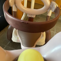iimo 三輪車　イーモ　トライシクル　折りたたみ式　ブラウン　ピンクの画像