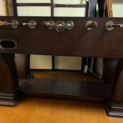 本格 サッカーボールテーブル（テーブルサッカー） 中古品 引き取り歓迎