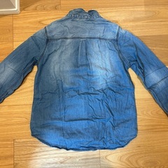 デニムシャツ　earth music & ecologyの画像