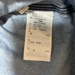 デニムシャツ　earth music & ecologyの画像