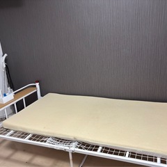 マットレス付きベッド ベッド ワイヤーベッド の画像