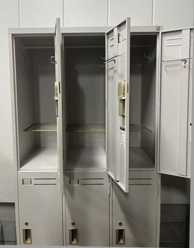 KOKUYO コクヨ スチール製 6人用 ロッカー 鍵付 オフィス 事務用品 幅90cm×奥行51.5cm×高さ179cm 