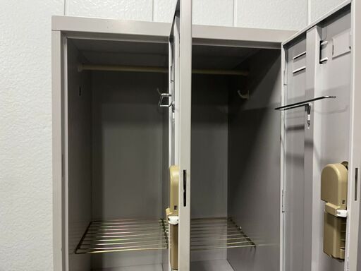 KOKUYO コクヨ スチール製 6人用 ロッカー 鍵付 オフィス 事務用品 幅90cm×奥行51.5cm×高さ179cm 