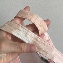 エコバッグ　紫陽花　ピンクの画像