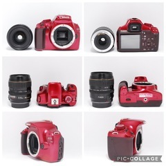 スマホ転送❤️Canon EOS kiss X50 ダブルレンズ❤️望遠レンズの画像