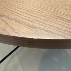 ニトリ 円形センターテーブル(ヴェルカー7050MBR)の大きい方の画像