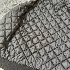 petit main チェック柄ジャケット110cmの画像