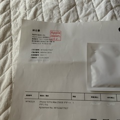 【美品】iPhone16ProMax 256GB デザートチタニウム 　9ケ月　使用　AppleCare加入　バッテリー100%の画像