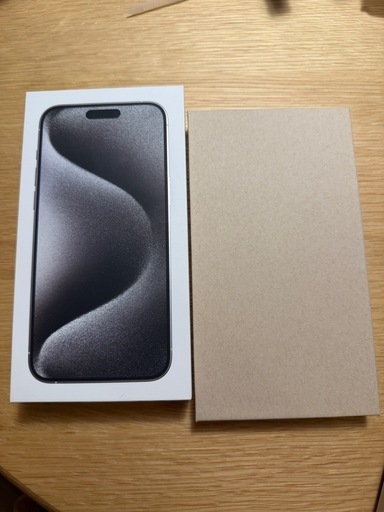 未開封新品　iPhone 15pro max 256gb