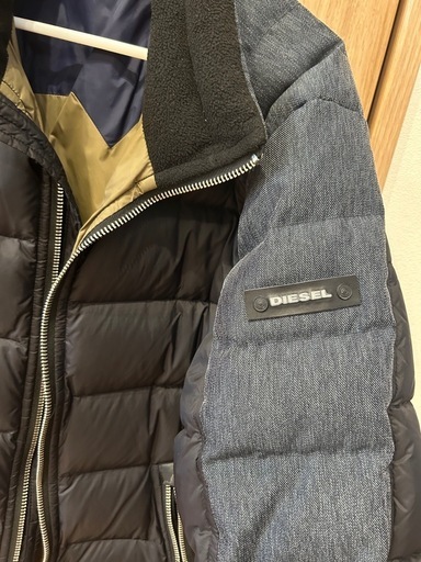 DIESEL ダウンジャケット ブラック系