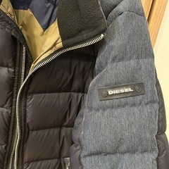 DIESEL ダウンジャケット ブラック系の画像