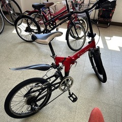 リユースのサカイ東金店 トニーノ ランボルギーニ 折りたたみ自転車 20インチ TJ14953の画像
