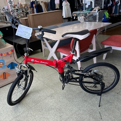 リユースのサカイ東金店 トニーノ ランボルギーニ 折りたたみ自転車 20インチ TJ14953