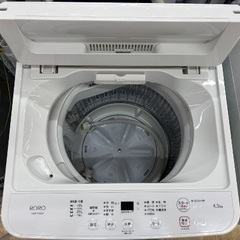 【トレファク イオンモール常滑店】全自動洗濯機 YAMADA YWM-T45LW 2024年製をご紹介！の画像