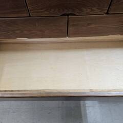 リサイクルショップどりーむ荒田店　No3917　タンス　衣類収納　７段　ブラウンの画像