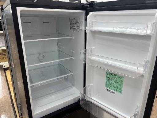 【トレファク イオンモール常滑店】2ドア冷蔵庫 Hisence AT-RF160-BK 2022年製をご紹介！