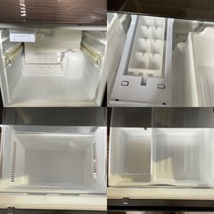 Panasonic 冷凍冷蔵庫NR-C373GC-T 2023年 ダークブラウン 365L パナソニック 3ドアの画像