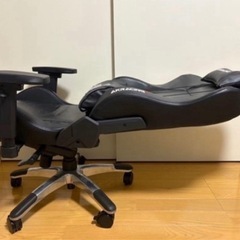 AKRacing オフィスチェア ゲーミングチェア Carbon Black カーボンブラック Premium 高耐久PUレザー 180度リクライニングの画像