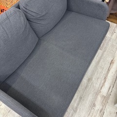 IKEA 2人掛けファブリックソファーの画像