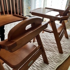 ベビーチェア　2脚の画像