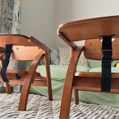 ベビーチェア　2脚の画像