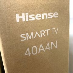 未開封!!! 未使用!!! ☆美品☆Hisense/ﾊｲｾﾝｽ ｽﾏｰﾄﾃﾚﾋﾞ ﾌﾙﾊｲﾋﾞｼﾞｮﾝ 液晶ﾃﾚﾋﾞ 40型 【ユーズドユーズ名古屋天白店】JM-008の画像
