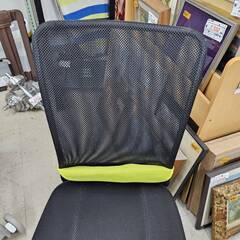 リサイクルショップどりーむ荒田店　No4773　ドウシシャ　メッシュチェア　OAチェア　ブラック　アップダウンOKの画像