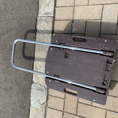 コンパクト！ ヤマゼン 台車 折りたたみ式 耐荷重80kgの画像